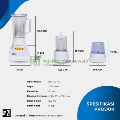 Blender Miyako BL-102 PL