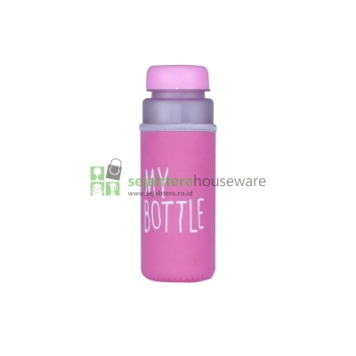 Botol air MY BOTTLE + Sarung Busa