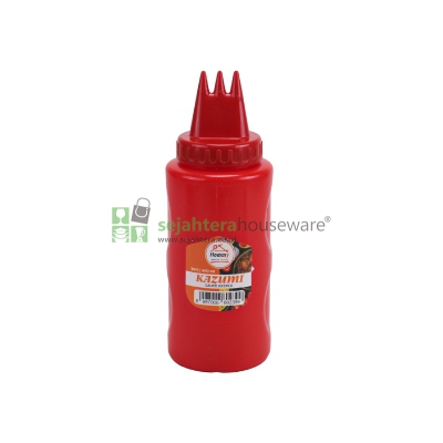 Botol Saus Hommy Kazumi 400ml 3 lbg 3016