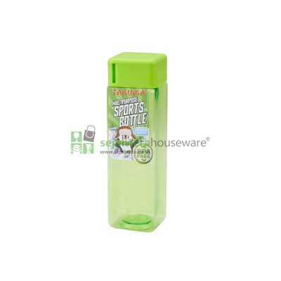 Botol Air Segi Pet Mizuko Takuma 500ml