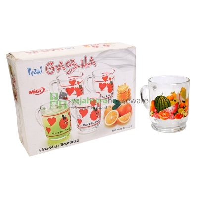 Cangkir set New Gazha 4pcs MG-1005