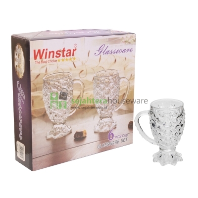 Cangkir Set Nanas Winstar 6 Pcs WS-CN03