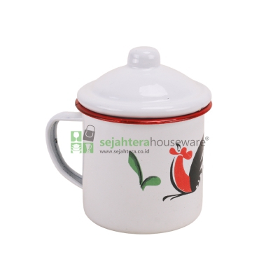 Cangkir Seng 9 cm Ayam GSF 5308 + Tutup