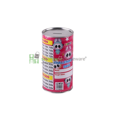Celengan Kaleng aku L (10 Cm)