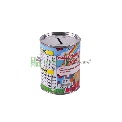 Celengan Kaleng aku XS (8,5 Cm)