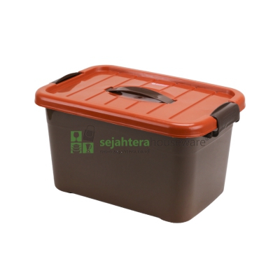 Container Box NASIONAL Coklat 16L