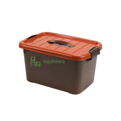 Container Box NASIONAL Coklat 10L