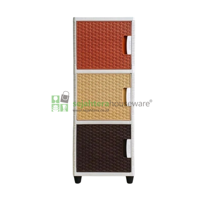 Lemari Akako 1P Rotan/Swing SS3