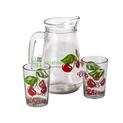 Drink Set New Red Cherry /7