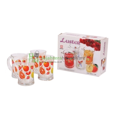 Gelas Set Luster 4 Pcs