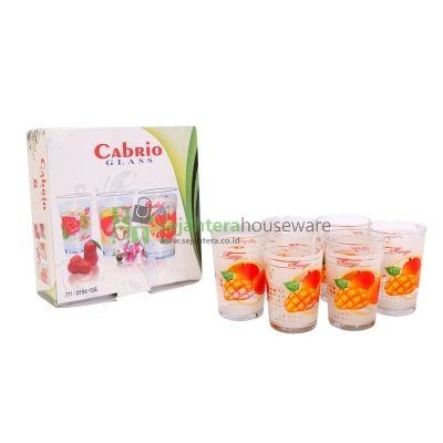 Gelas Set CABRIO 6 pcs 777/DFS6-1GB