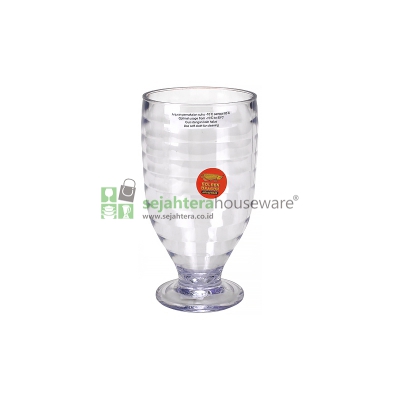 Gelas GD 859 Goblet Ulir 350 ml