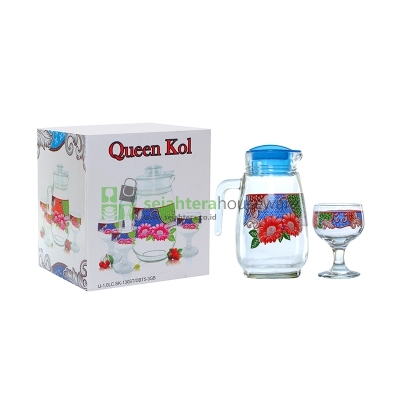 Drink Set QUEEN KOL IJ-1,0LC.SK-130ST/DB