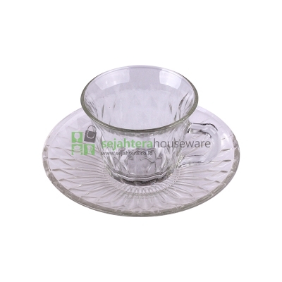 Cangkir Set Diamond Kimglass CS792/8-2GP