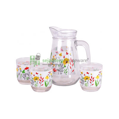 Drink Set EXOTIC FLORAL WJ-1000.KIG-36