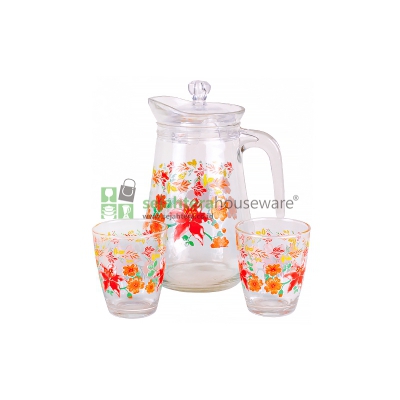 Drink Set GLORYA FLORAL ICK-1300.PHT8