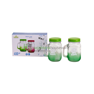 Gelas Set MJ-500 Word Color+ Tutup @2 bh