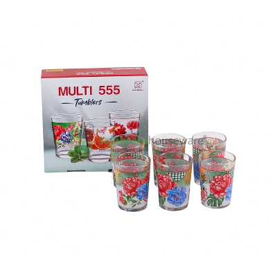Gelas Set MULTI TUMBLERS 555T/DFS6-1GB