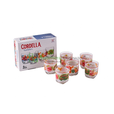 Gelas Set Cordella Tumblers DFN-8/DFS6