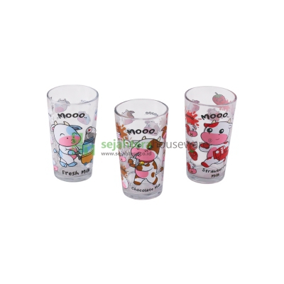 Gelas Set BBC  Moo-Moo TB 1001 @3 bh
