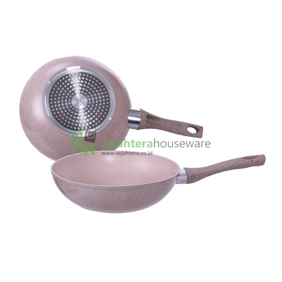 Frypan BoLDe 28 cm Deep BEIGE