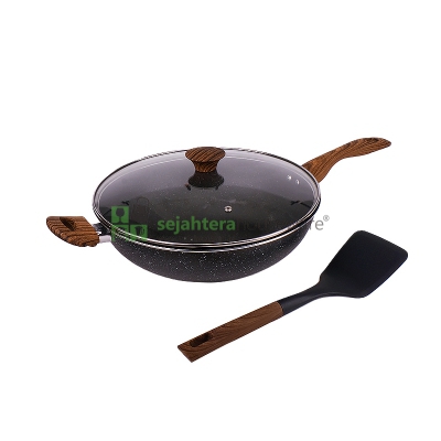 Stir Wok 32 Supra + Tutup Black Marble