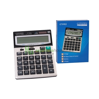 Kalkulator CITIZEN CT-912 (Besar)
