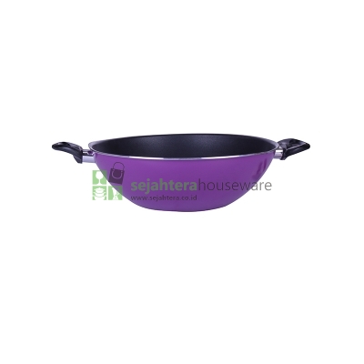 Fry Pan KIRIN Nafiri 32cm UNGU (Deep)