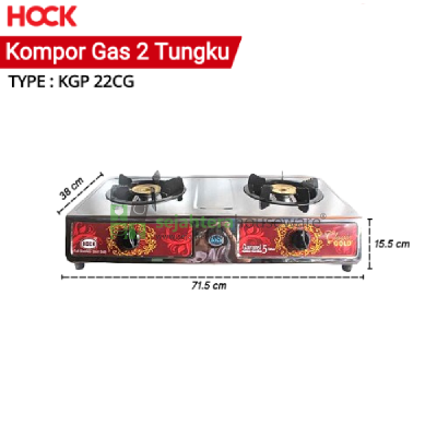 Kompor Hock Classic Gold  KGP22CG