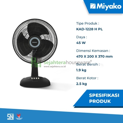 Kipas Miyako KAD-1228 H PL