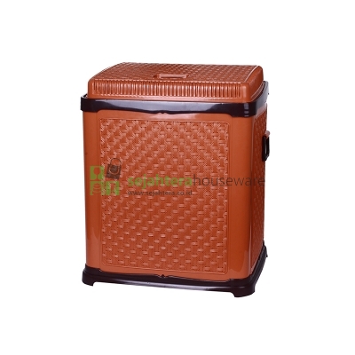 Laundry Box Segi Rotan Twin Pan LB-19