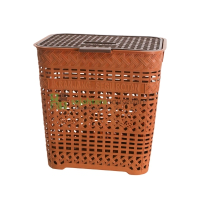 Keranjang Baju+Ttp Segi Rotan LIONG 292