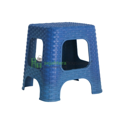 Kursi Jongkok Segi Rotan LIONG LP 299**