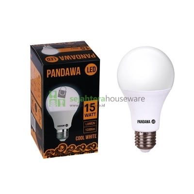 Lampu LED PANDAWA Anti Pecah 15 W Biasa