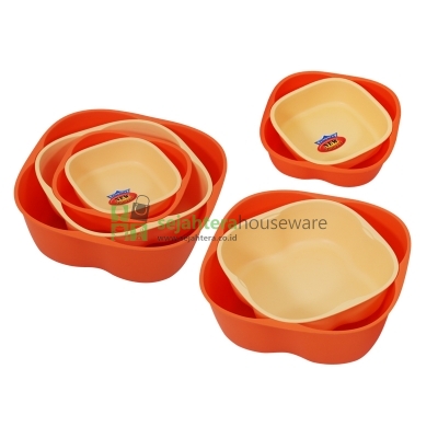 Basin Set Lucky Star 1200 4pc