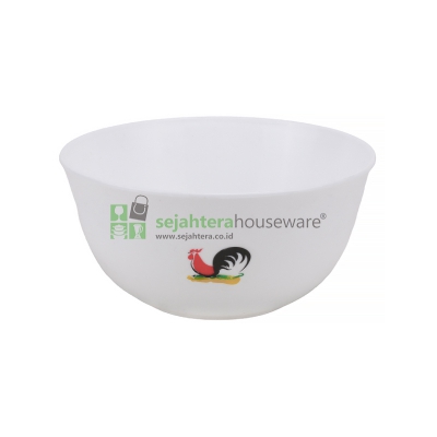 Mangkok Ayam Kaneta 6 Inch 2520 Putih