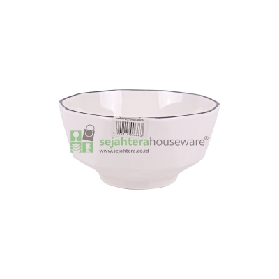 Mangkok Porselen 6 Inch Diamond Caravel