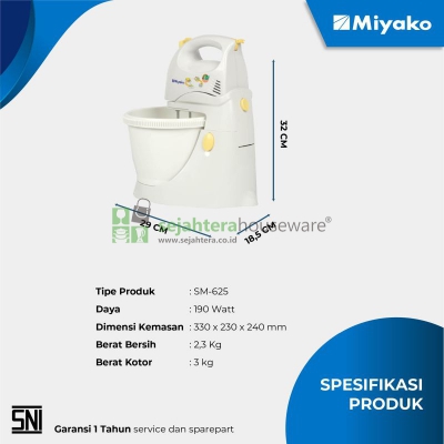 Mixer Miyako SM 625