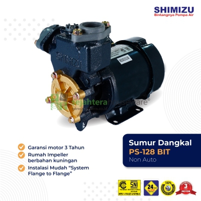 Pompa Air SHIMIZU PS-128 BIT#1,5
