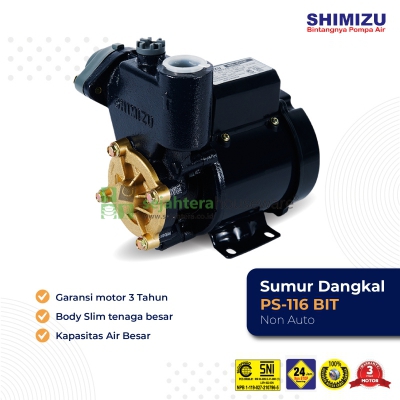 Pompa Air SHIMIZU PS-116 BIT