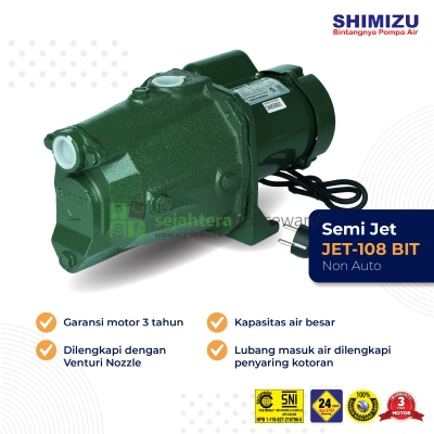 Pompa Air SHIMIZU JET-108 BIT#1,5