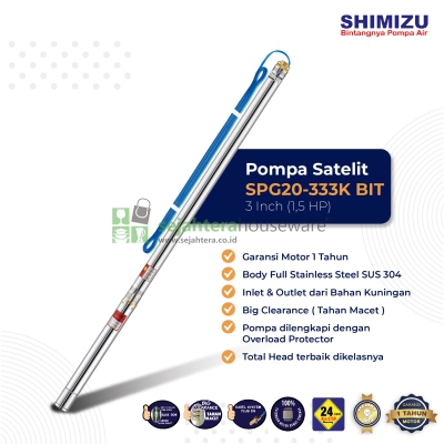 Pompa Air SHIMIZU SPG20-333K BIT