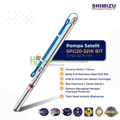 Pompa Air SHIMIZU SPG20-321K BIT