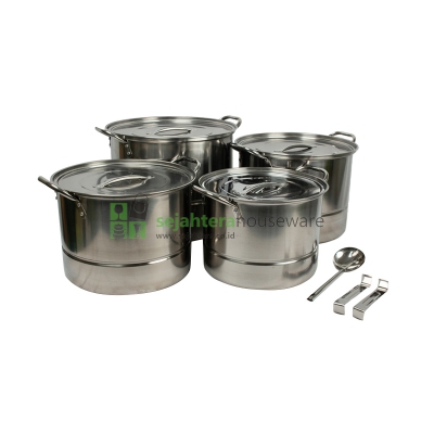 Panci Stock Pot steamer HAPPYBIRD/PLATIN