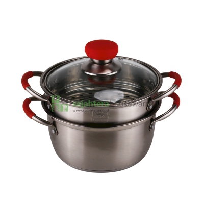 Panci Steamer Mini Susun 2 18 cm EHM-36
