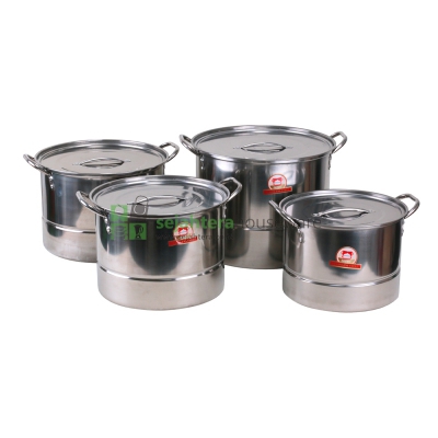 Panci Stock Pot steamer INORI