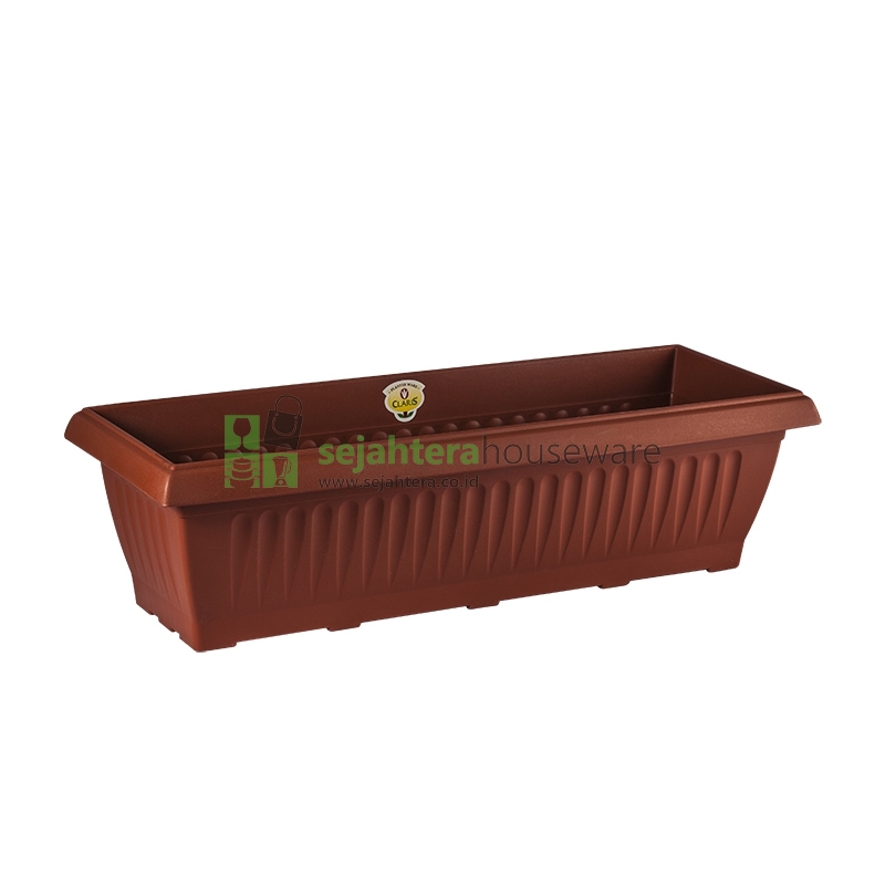  Pot  Bunga  Claris  5901 Segi Panjang Sejahtera Houseware 