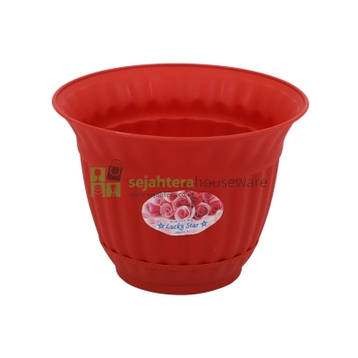 Pot Bunga Lucky Star 5573 Coklat