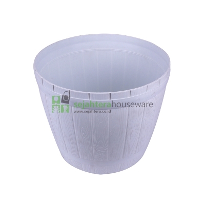 Pot Bunga LOVENIA PG-8826 22 Putih