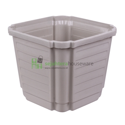 Pot Bunga Twin Pan F 204 Putih